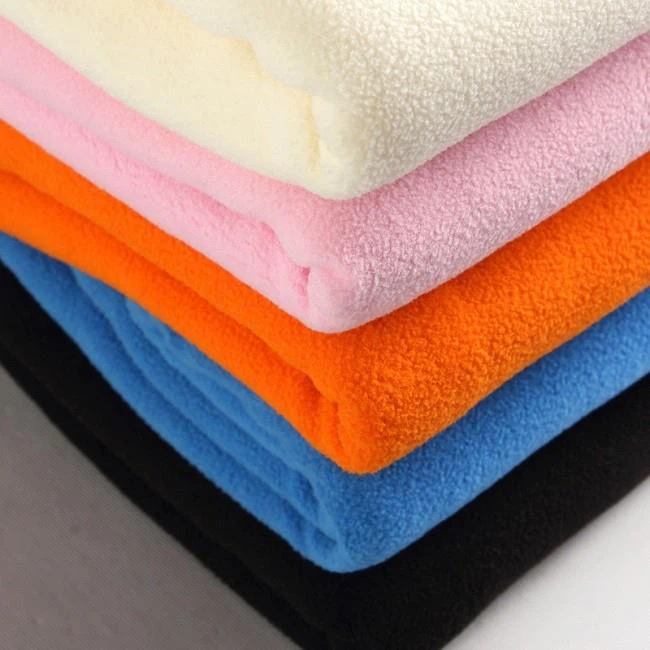 Plaid Polar Fleece Fabric