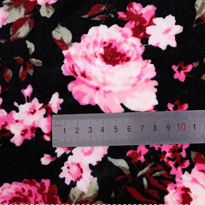 Друковані стретч оксамитова тканина